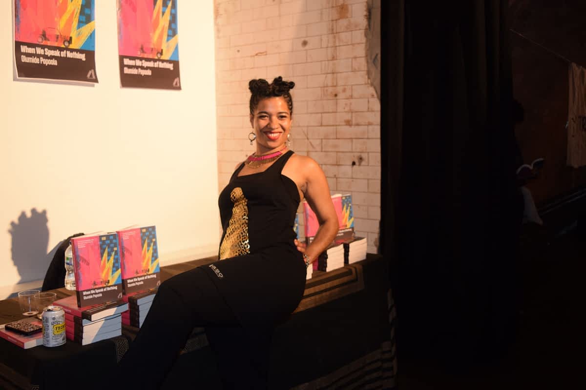 When we speak of Nothing Book launch party with Olamide Popoola